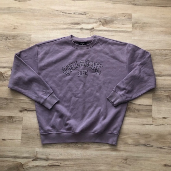 Billabong Light Purple Crewneck Sweater - Picture 2 of 7
